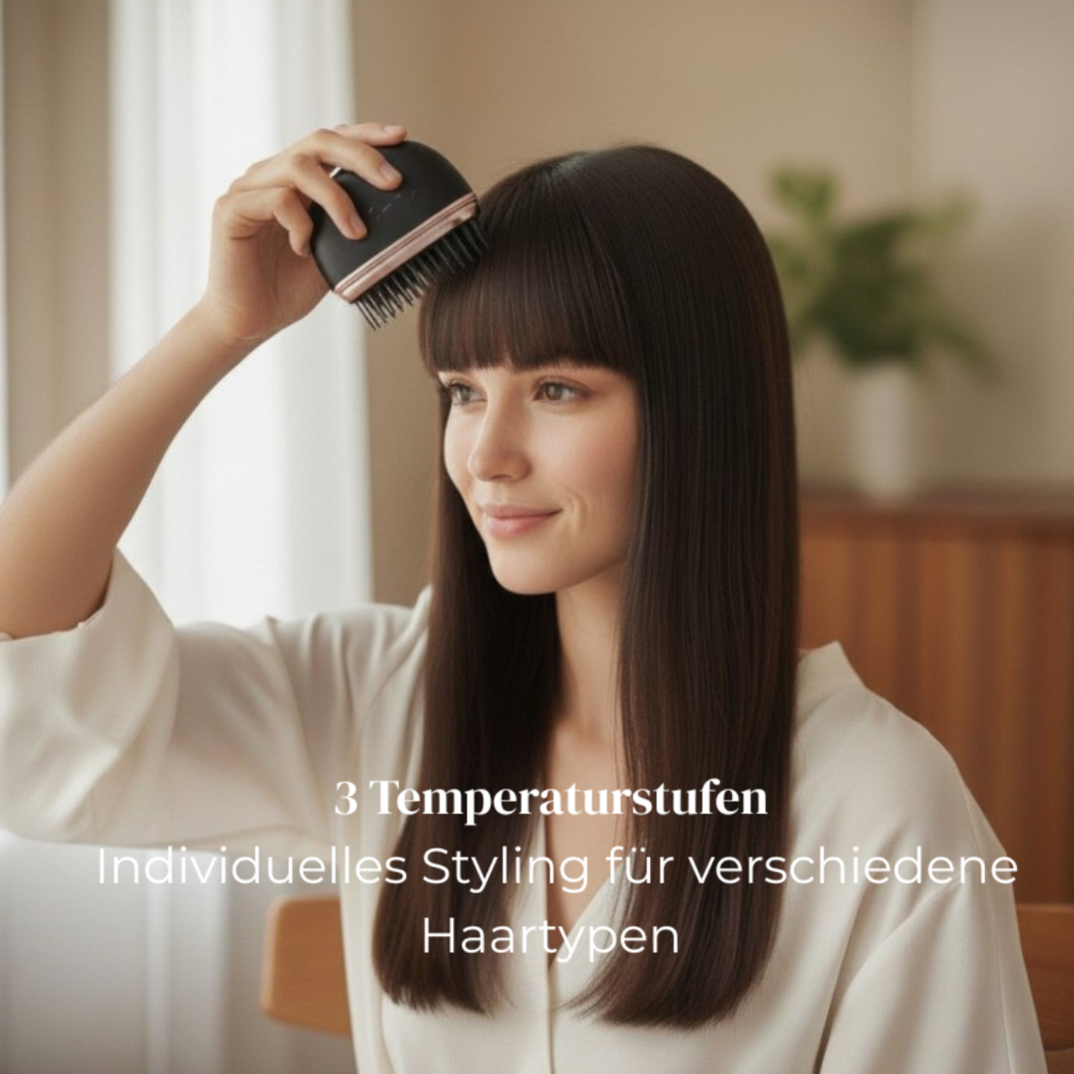 Elektrischer Mini Haar-Glättkamm